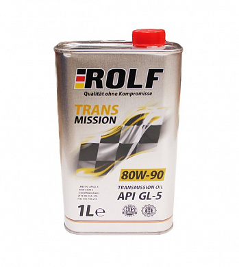 ROLF Transmission SAE 80W-90 API GL-5 масло трансмиссионное, канистра 1л