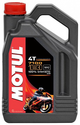 MOTUL 7100 4T 10W-30 масло моторное, кан.4л MOTUL 7100 4T 10W-30 масло моторное, кан.4л