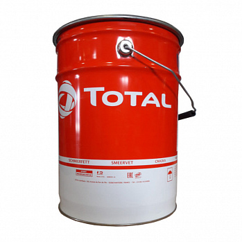 TOTAL MULTIS EP 1 универсальная литиево-кальциевая смазка, ведро 18 кг