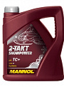 MANNOL 2-TAKT SNOWPOWER масло моторное для 2-такт. снегоходов, канистра 4л