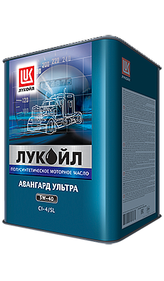 ЛУКОЙЛ АВАНГАРД УЛЬТРА масло моторное полусинтетическое SAE 5W-40, API CI-4/SL, бидон 18л ЛУКОЙЛ АВАНГАРД УЛЬТРА масло моторное полусинтетическое SAE 5W-40, API CI-4/SL, бидон 18л