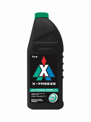 Антифриз X-FREEZE Green (зеленый) "Тосол-синтез" 1кг