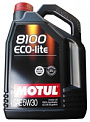MOTUL 8100 Eco-lite 5W-30 масло моторное, кан.4л