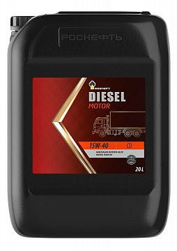 РОСНЕФТЬ Diesel Motor 15W-40 (РНПК) CD моторное масло минер., канистра 20 л РОСНЕФТЬ Diesel Motor 15W-40 (РНПК) CD моторное масло минер., канистра 20 л