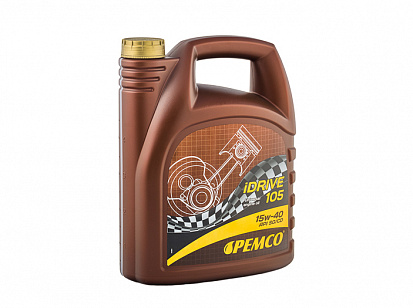 PEMCO iDRIVE 105 15W-40 масло моторное, канистра 5л