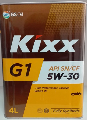 KIXX G1 5w30 SN/CF 4л. синт. масло моторное