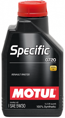 MOTUL Specific 0720 5W-30 масло моторное, кан.1л