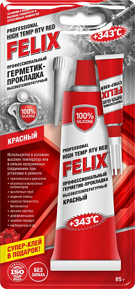 FELIX Герметик-прокладка (прозрачный) 85г "Тосол-Синтез"