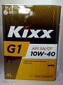 KIXX G1 10w40 SN/CF 4л п/синт.моторное масло