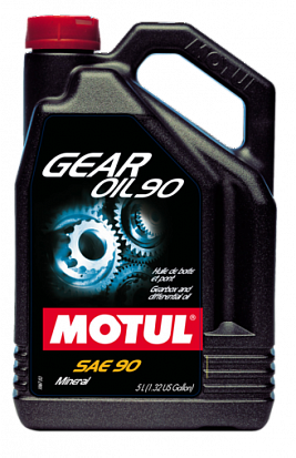 MOTUL Gear Oil SAE 90 масло трансмиссионное, кан.5л