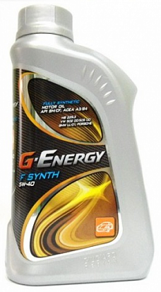 G-Energy F Synth 5W-40, масло моторное 1л.