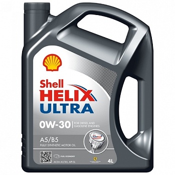 Shell Helix Ultra A5B5 0W-30 масло моторное, кан.4л