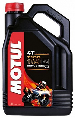 MOTUL 7100 4T 10W-40 масло моторное, кан.4л
