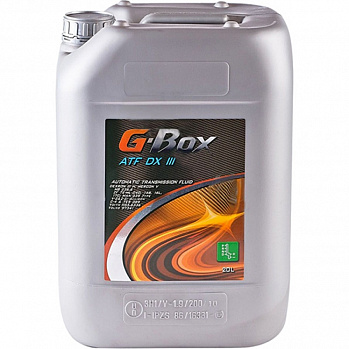 G-Box ATF DX III жидкость трансмиссионная синт., канистра 20л