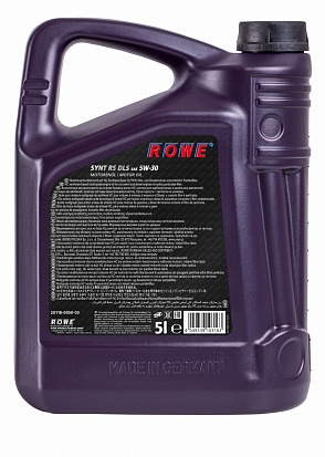 ROWE HIGHTEC SYNT RS DLS SAE 5W-30, масло моторное  (5 л.)