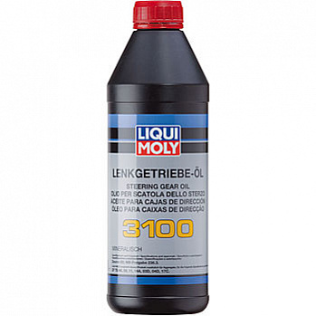 LiquiMoly Lenkgetriebe-Oil 3100 жидкость трансмиссионная для гидроусилителя руля, канистра 1л