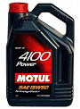 MOTUL 4100 Power 15W-50 масло моторное, кан.4л