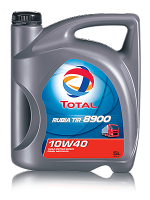 TOTAL RUBIA TIR 8900 10w40 E7/E6  масло моторное, п/синт, канистра 5л 