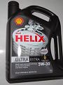 Shell Helix Ultra Extra 5W-30 каниcтра 4л масло моторное синтетическое