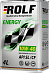ROLF Energy SAE 10W-40 API SL/CF масло моторное, п/синт., канистра 4л