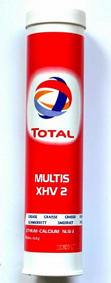 TOTAL MULTIS XHV 2 смазка многоцелевая, туба 0,4 кг