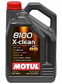 MOTUL 8100 X-clean 5W-40 масло моторное, кан.5л