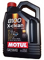 MOTUL 8100 X-clean 5W-40 C3 SN/CF масло моторное, кан.4л