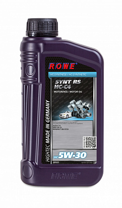ROWE HIGHTEC SYNT RS SAE 5W-30 HC-C4 масло моторное, кан.1л
