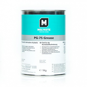 Пластичная смазка Molykote PG-75, банка 1 кг Пластичная смазка Molykote PG-75, банка 1 кг
