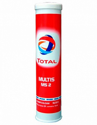 TOTAL MULTIS MS 2 смазка универсальная, туба 0,4 кг
