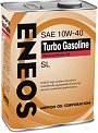 Масло моторное ENEOS Turbo Gasoline SL Минерал 10W40 4л 