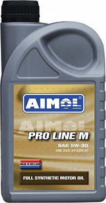 AIMOL Pro Line M 5W-30 масло моторное синт., канистра 1л