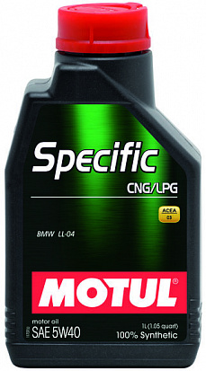 MOTUL Specific CNGLPG 5W40 масло моторное, кан.1л
