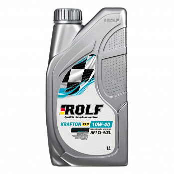 ROLF KRAFTON P5 U 10W-40 API CI-4/SL, масло моторное полусинтетическое, кан. 1л