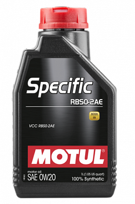 MOTUL SPECIFIC RBS0-2AE 0W-20 масло моторное, кан.1л