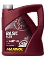 MANNOL BASIC PLUS 75W90 GL-4 масло трансмиссионное, синт., канистра 4л
