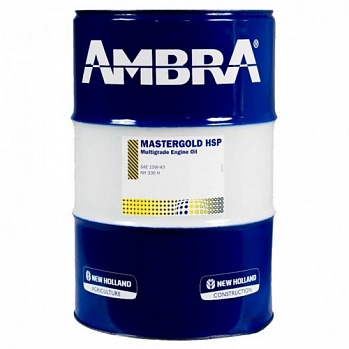 AMBRA MASTERGOLD HSP 15W-40 масло моторное, бочка 60л