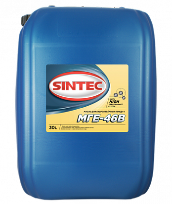 SINTEC Гидравлическое масло МГЕ-46В, канистра 30л
