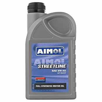 AIMOL Streetline 5W-40 масло моторное синт., канистра 1л