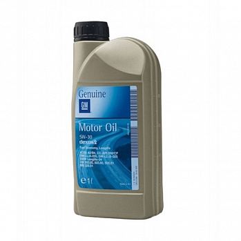 GM (Dexos2) 5W-30  (№95599403), синтетика масло моторное кан.1 л
