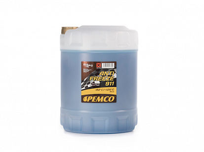 PEMCO Antifreeze 911 (-40) антифриз синий, канистра 10л