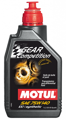 MOTUL Gear Competition 75W-140 масло трансмиссионное, кан.1л