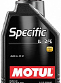 MOTUL SPECIFIC LL-12 FE 0W30 масло моторное, кан.1л