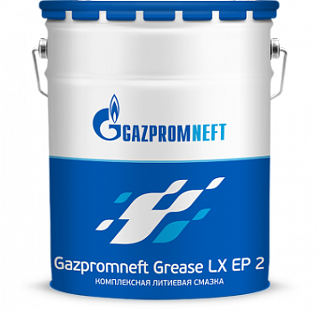 Gazpromneft Grease LX EP 2 смазка многоцелевая, ведро 18 кг
