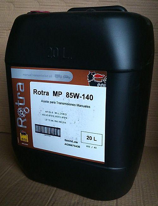 AGIP/ENI ROTRA MP 85w140 GL-5  масло трансмиссионное, мин., канистра 20л 