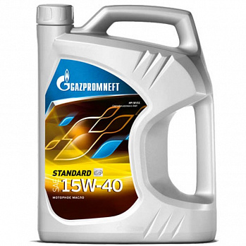 Gazpromneft Standard 15W-40 масло моторное мин., канистра 5л