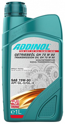 ADDINOL Getriebeol GH 75W90 масло трансмисионное 1 л