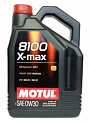 MOTUL 8100 X-max 0W-30 масло моторное, кан.5л