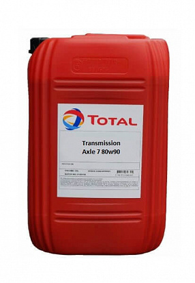 TOTAL TRANSMISSION AXLE  7 80W90 масло трансмиссионное, мин., канистра 20л