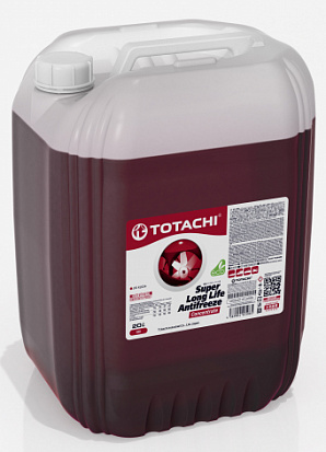 TOTACHI SUPER LONG LIFE ANTIFREEZE Red антифриз канистра 20л